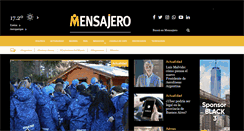 Desktop Screenshot of mensajeroweb.com.ar
